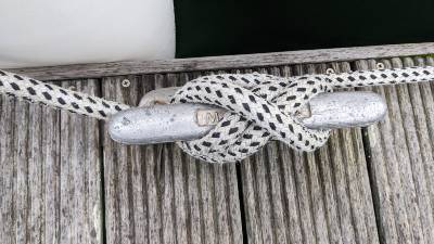 Image of a mooring knot